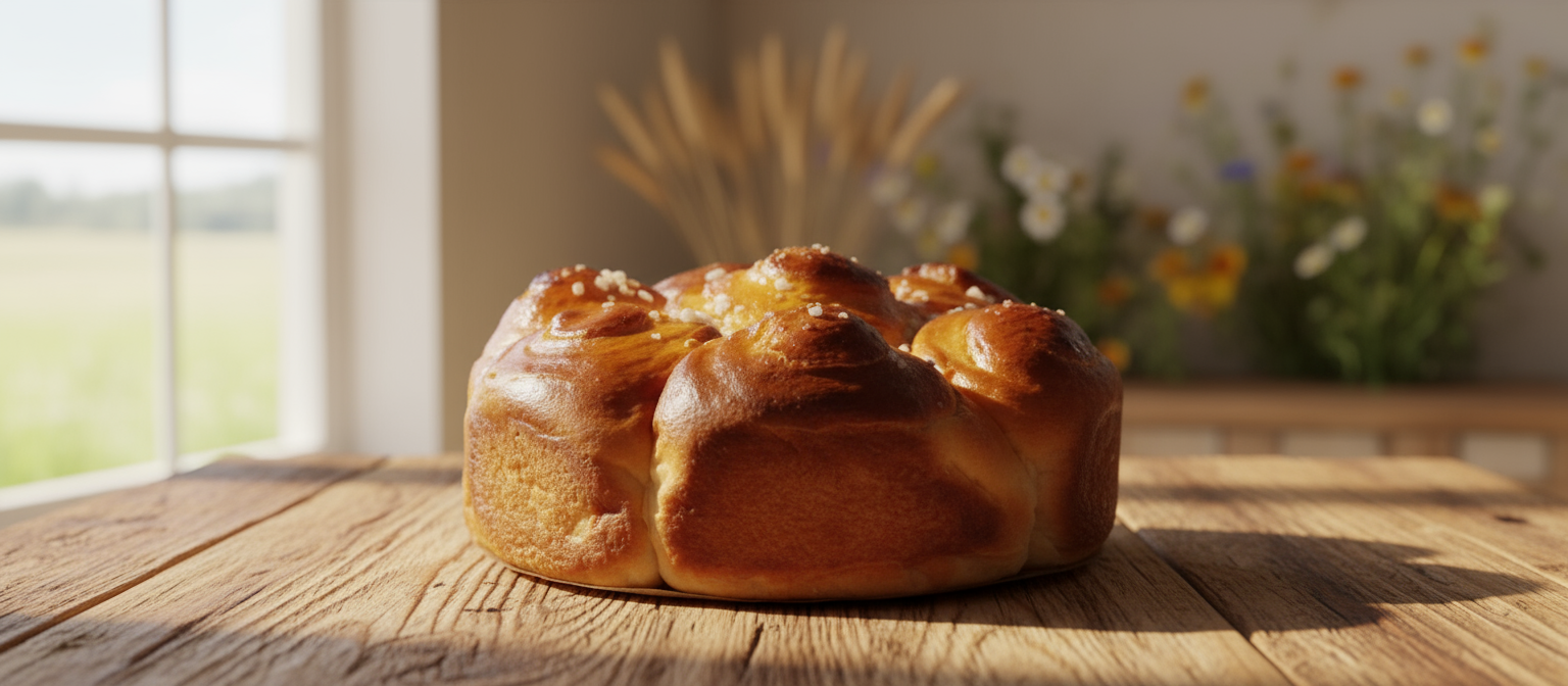 Brioche au Lait - Décor Champêtre