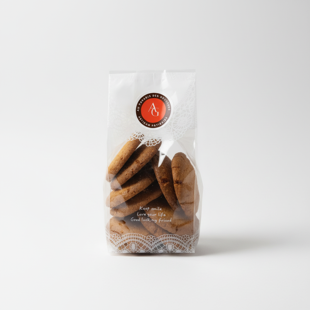 Emballage lumineux fond neutre