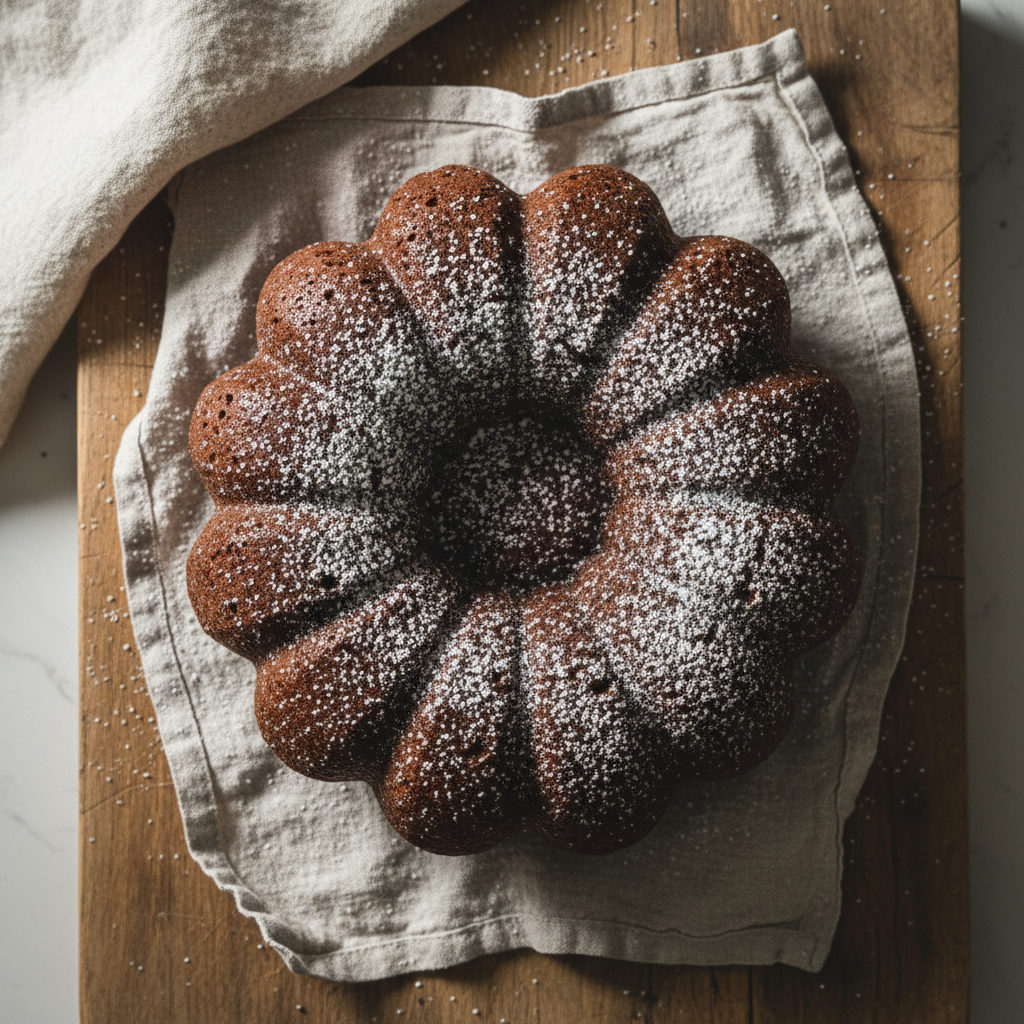 Photo professionnelle de brioche au chocolat vue de dessus sans assiette
