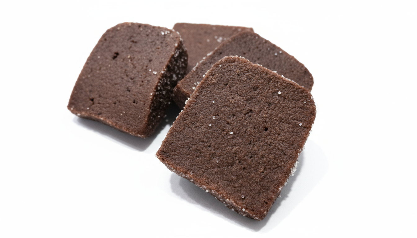 Sablés au cacao - Fond blanc professionnel