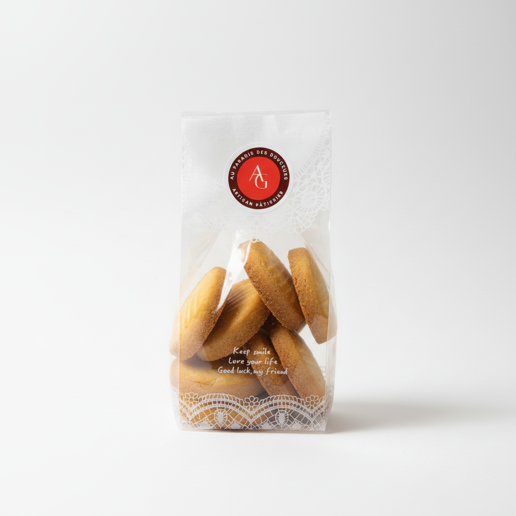 Sablés bretons emballage professionnel